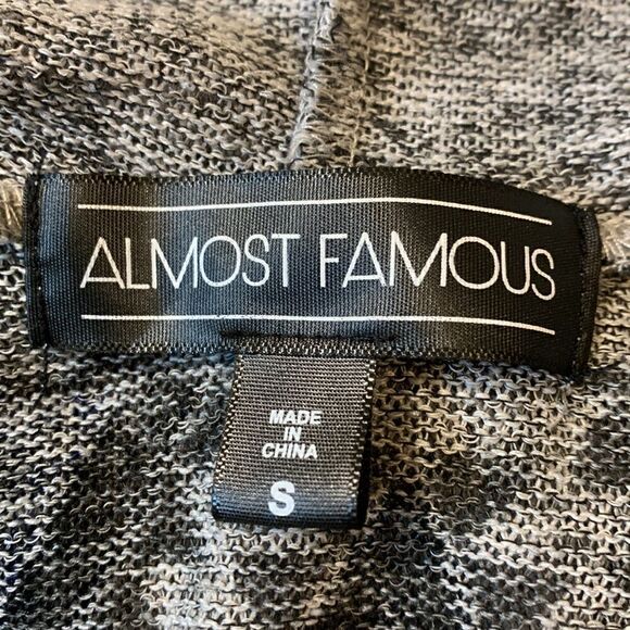 ALMOST FAMOUS, hoodie long sleeve, cover up, small, southwest design - Picture 7 of 12